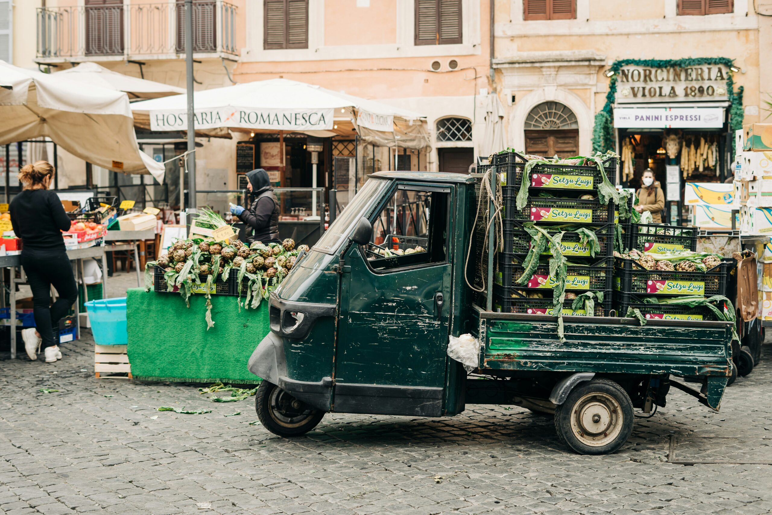 Mercati rionali Roma estate